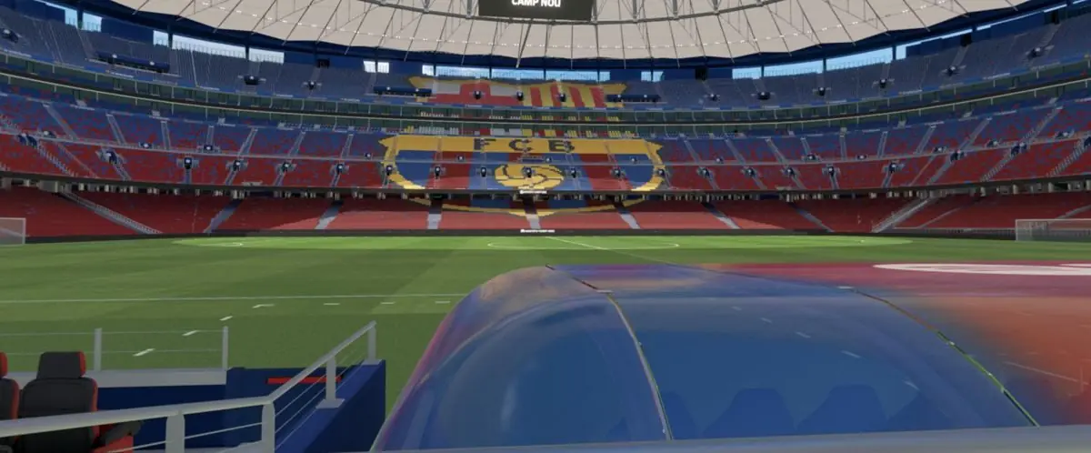 View from Player's Zone Zone 1
