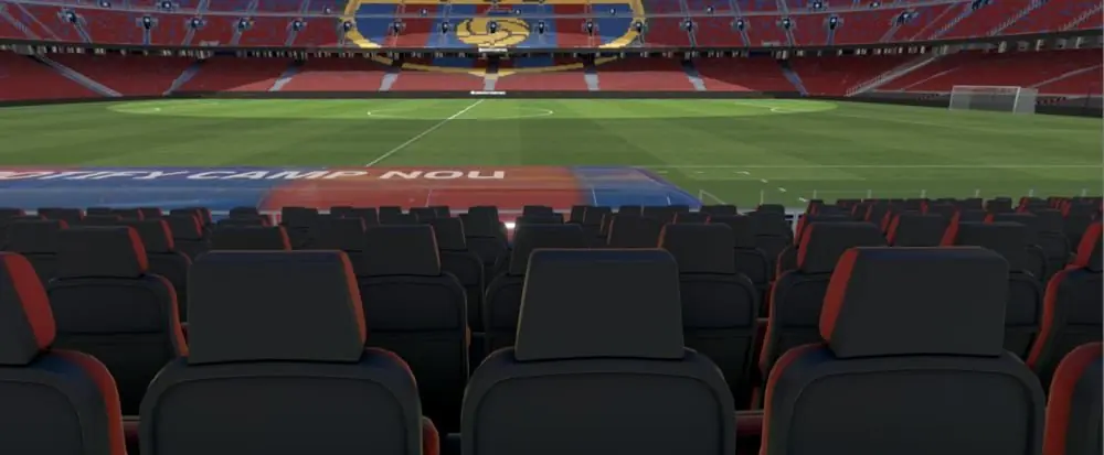 View from Player's Zone Zone 3